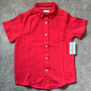 Cat & Jack Red Kids Shirt